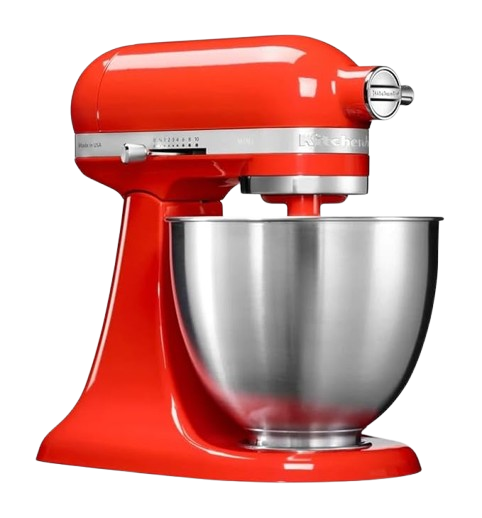 KitchenAid Mini 3.3L Tilt-Head Stand Mixer – Hot Sauce, Baking & Dough Mixer