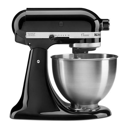 KitchenAid 4.3L Classic Tilt-Head Stand Mixer – Onyx Black, Everyday Baking & Dough Mixer
