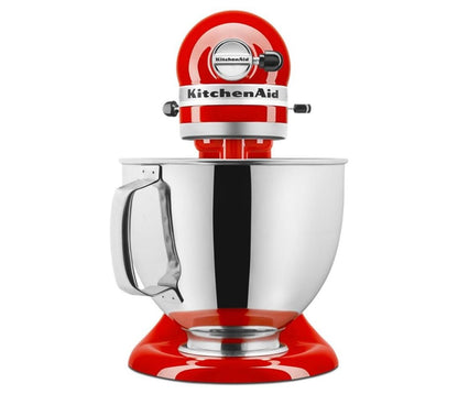 KitchenAid 4.8L Artisan Tilt-Head Stand Mixer – Hot Sauce Red for Baking & Dough