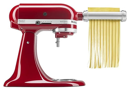 KitchenAid KSMPRA 3-Piece Pasta Roller & Cutter Attachment Set – Fits All KitchenAid Stand Mixers