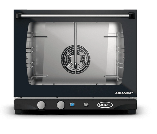 Unox XFT-133 LINEMISS Arianna 4-Tray Commercial Convection Oven – Manual Electric Baking Oven for Bakery, Café & Cloud Kitchen